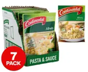 7 X Continental Pasta & Sauce Alfredo 85G