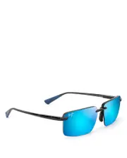 Maui Jim Laulima Rimless Rectangular Sunglasses, 61mm