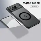 Fr Google Pixel 9 8 8A 7A Pro Magnetic Clear Case Shockproof Slim Cover Protecto