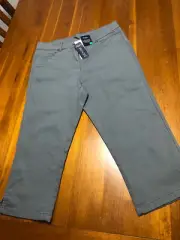Charcoal Grey Crop 5 Pockets Casual Denim Pants Size14 Millers NewCondition/Tags