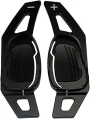 Steering Wheel Paddle Shifter Extension for Audi S3/RS3 8V, Shifter Paddle Paddle Shift Steering Wheel Extension Aluminum Alloy Black