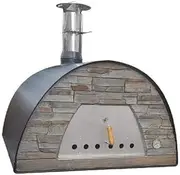 [Authentic Pizza Ovens] Maximus Prime Arena Portable, Wood Fire Outdoor Oven Black