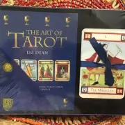 The Art of Tarot by Liz Dean-78 Tarot Cards,Silk Cloth & Illustrated Book - NEW!