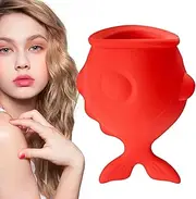 Lip Sucker Plumper - Silicone Lip Plumper, Pouty Lip Device | Fishshaped Lip Plumping Device Silicone, Long-Lasting Plumping Effect Lip Plumper Tool Natural Pout Mouth Tool and Sexy Lip Mouth