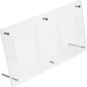 Yardwe Football Card Display Stand Displaying Card Stand Trading Card Display Slots Game Playing Card Case Show Trading Card Frame Collectible Portable Holders Stands Rack Cards Acrylic