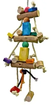 3256 Large BB Chew Bird Toys Cages Toy Chew Amazon Macaw Cockatoo African Grey