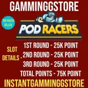 1x Slot 25k Points Tycoon Pod Racers (Mono_poly Go Stickers) Non Gurrenty Win