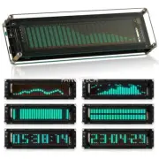 MIC Pick up Audio Spectrum VFD Sound Level Meter VU Meter Screen Display USA US