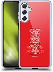 Head Case Designs Officially Licensed Liverpool Football Club Reminder Bill Shankly Quotes Gel Case [Military Grade Protection] Compatible with Samsung Galaxy M54 5G