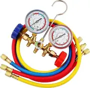 R134A Manifold Gauge AC Diagnostic Manifold Gauge Set for R134a R12 R22 R404a