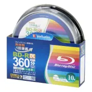 Verbatim Verbatim Single Recording Blu-ray Disc BD-R DL 50GB 10 Discs White Prin