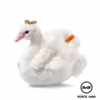在飛比找momo購物網優惠-【STEIFF德國金耳釦泰迪熊】Swan 天鵝(動物王國_黃