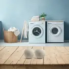 Faster Drying and Less Static with 6 Wool Dryer Balls for Washing Machine