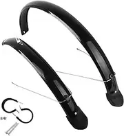 Folding Bike Front Rear Fender Bicycle Mudguard Wheel Protector Bicycle Mudguard Bicycle Fender for Outdoor Riding
