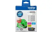 Brother Genuine LC432XL CMY Colour Pack for J5340DW J5740DW J6540D J6740DW J6940