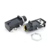 6.35mm 3pin power Socket PCB Panel Female Mount Audio Jack Speaker Connector