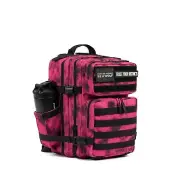 25 L BackPack (Toxic Pink) Molle Bag, Backpack for Men and Women, Day Travel