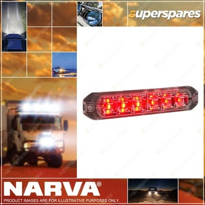 Narva 12-24V Flexible Perimeter Dual Colour Warning Light Red/Blue 85225RB