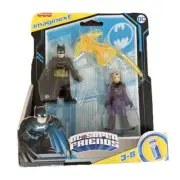 Imaginext DC Super Friends-Batman & Catwoman " 3 in figures New