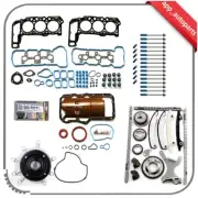 Full Gasket Set Timing Chain Kit Water Pump Fits 05-06 Jeep Grand Cherokee 3.7L (for: Jeep)