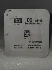 HP Photo Pack Ink 02 Series for HP Photo Packs CB283W Sealed Cyan