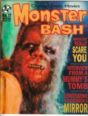 MONSTER BASH MAGAZINE #17 2012 NM 9.4 UNREAD CREEPY CLASSICS THE WOLF MAN