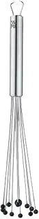 [WMF] Profi Plus Cromargan Silicone Partly Matt Flexi Whisk, Silver, 27 cm
