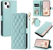 GoodcAcy Compatible Google Pixel 7A Case, Foldable PU Premium Leather Flip Mobile Phone Case with Card Slot Stand, Magnetic Closure, Shockproof Leather Case (Light Green)