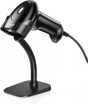 Anyeast USB Wired QR Code Scanner with Stand, Inventory 2D for Computer POS MAC