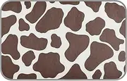 Brown Cow Print Summer Cooling Blankets for Medium Dogs Self Cooling Blankets for Outdoor Cats for Kitten Cozy Sleeping Non Slip Manta Fria para Perros M
