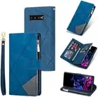 Wallet Case for Samsung Galaxy S10 Plus, Vintage Premium PU Leather Cover Flip C