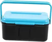 Waist Hanging Bait Box Durable Multi Functional Tackle Organizer with Clip for Worms and Red Worms Portable Storage for Fishing Gear for Enthusiasts