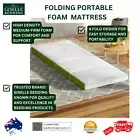 Giselle Foldable Portable Mattress 4 Folding Foam Camping Bedding Floor Bed AU