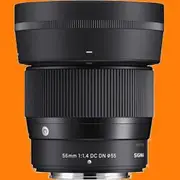 Sigma 56mm f/1.4 DC DN Contemporary Lens (Nikon Z) - Brand New