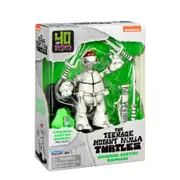 Teenage Mutant Ninja Turtles 40th Anniversary Original Sketch Raphael Figure With Base and Original Sketch Print (Black and White)