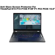 2X Anti-Glare Screen Protector for Lenovo ThinkPad E15 P15 P15S P15P P1 P53 15.6