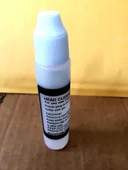 1 Liquid Solution for Audio Cassette, VHS VCR VIDEO CD DVD Head Cleaning Fluid