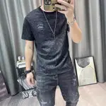 MEN'S SHORT-SLEEVED T-SHIRT SPORTS STRETCH T SHIRT MALE YOUT