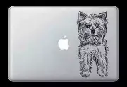 Dog Sketch Detailed Sticker Apple Mac Book Air/Pro Dell Laptop Decal Car Vehicle