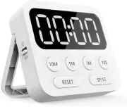 Kitchen Magnetic Digital Stopwatch Clock Countdown Timer Large LED Display