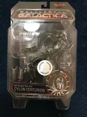 Battlestar Galactica Battle Damaged Mortar Pack CYLON CENTURION Figure HTF