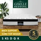 Giselle Mattress QUEEN DOUBLE KING SINGLE Bed Euro Top Spring Foam Medium Firm