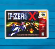 F Zero X Nintendo 64 Fridge Magnet