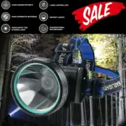 750000LM LED Headlamp Rechargeable Head Light Flashlight Torch Lamp Super Bright