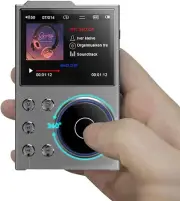 HiFi MP3 Player with Bluetooth, Lossless DSD DAC FLAC Player