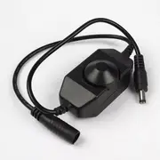 Black Stylish Light LED Strip Knob Dimmer Switch PWM Manual 1x 12V-24V