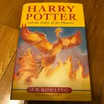 二手英文小說HARRY POTTER AND THE ORDER OF THE PHOENIX BOOK5英國兒童版精裝