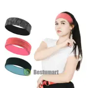 3pcs Women Sport Headband Elastic Fitness Sweatband Hairband Accessories Workout