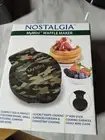 Mini Camouflage Waffle Maker