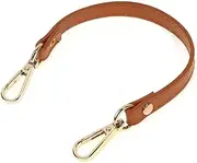 Bag Straps 28cm Handbag Strap Leather Handle Purse Strap Handbags Belt Strap Bag Accessory Straps for Bags, Yellow, One Size